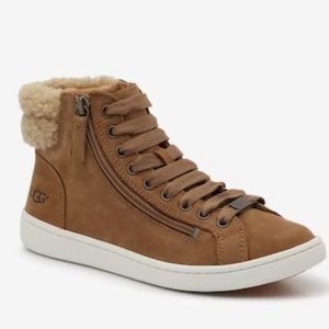 BRAND NEW UGG OLIVE HIGH-TOP SNEAKER